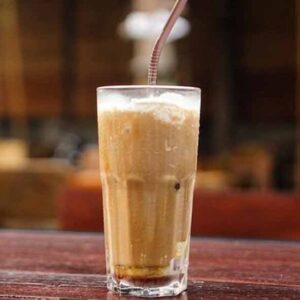 Es Kopi Tubruk + Susu