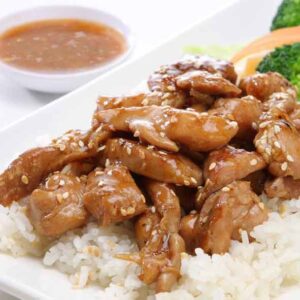 Nasi Ayam Saos Teriyaki