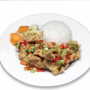 Nasi Ayam Cabe Garam