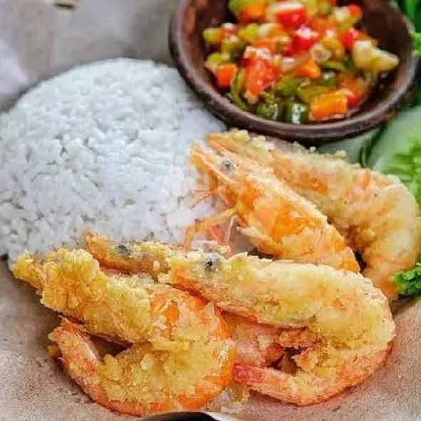 nasi-udang-goreng-tepung